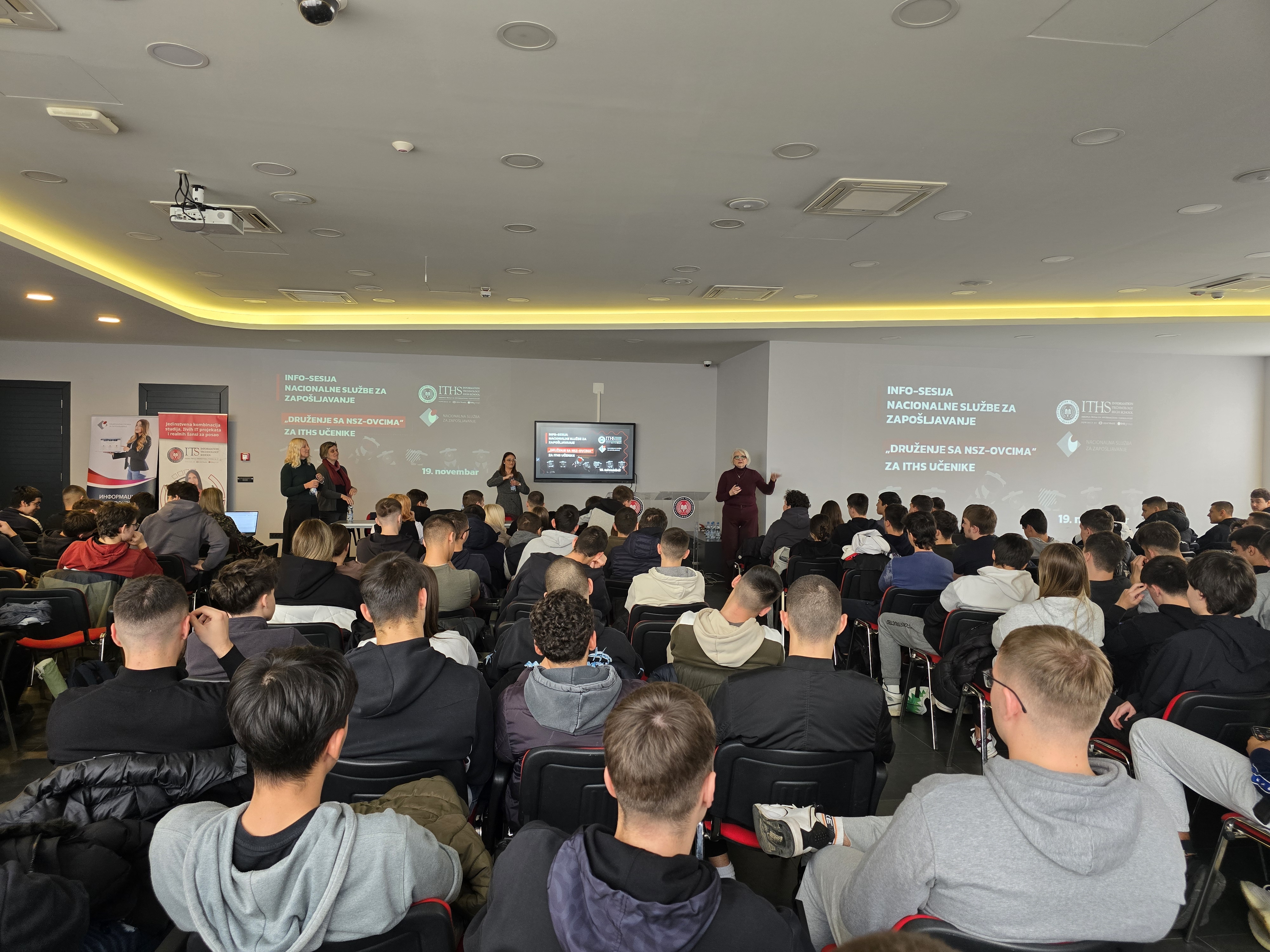 Инспирација за будућност: Ученици ITHS-а на мотивационој сесији НСЗ-а