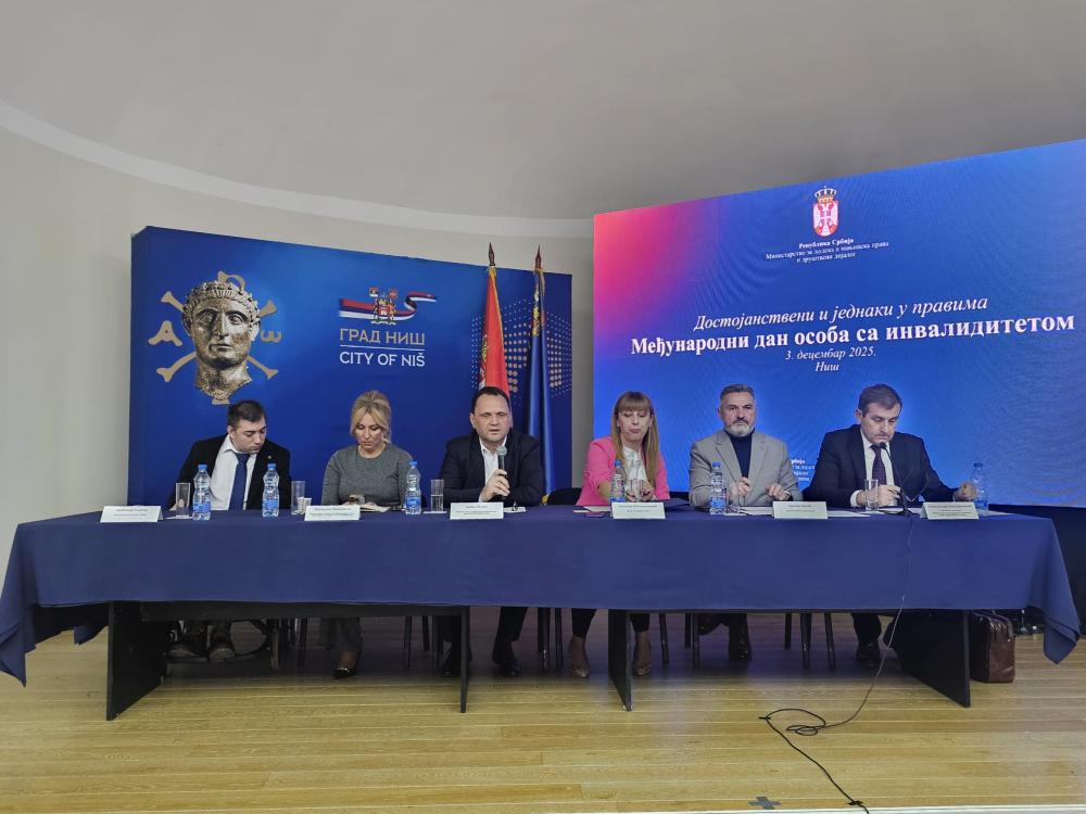 Друштвени дијалог у Нишу поводом Међународног дана особа са инвалидитетом