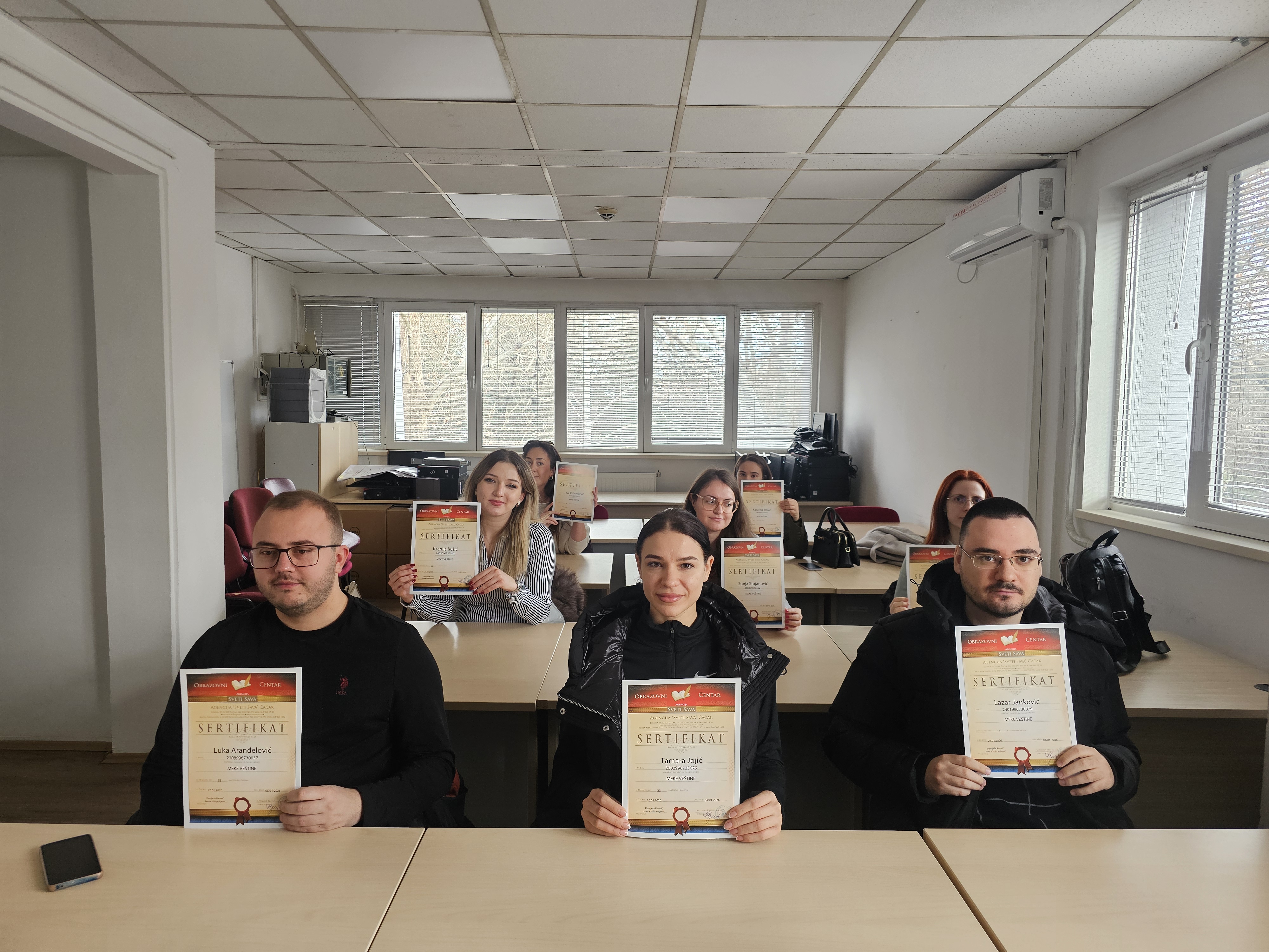 У Нишу додељени сертификати за курс „Меких вештина“
